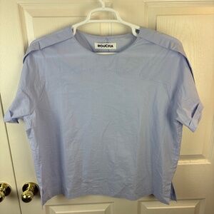 Roucha Topa Short Sleeve Top Blue